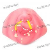 Scary Half Running Nose Face for Halloween Costume / Cosplay - Pink