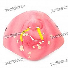 Scary Half Running Nose Face for Halloween Costume / Cosplay - Pink