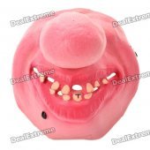 Scary Half Big Nose Face for Halloween Costume / Cosplay - Pink