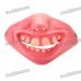 Scary Half Big Teeth Face for Halloween Costume / Cosplay - Pink