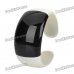 Stylish Bluetooth V3.0 Bracelet w/ Vibration Function + Digital Time - White + Black Stylish Bluetooth V3.0 Bracelet w/ Vibration Function + Digital Time - White + Black