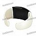 Stylish Bluetooth V3.0 Bracelet w/ Vibration Function + Digital Time - White + Black Stylish Bluetooth V3.0 Bracelet w/ Vibration Function + Digital Time - White + Black