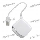 Multi-Function 5-in-1 USB Card Reader with MS / XD / SD / MMC / CF 4.0 Slot - White + Silver
