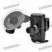 Universal Swivel Suction Cup Mount Holder for Cellphone - Black Universal Swivel Suction Cup Mount Holder for Cellphone - Black