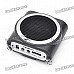 KIMAFUN Multi-Function Megaphone Voice Amplifier Music Speaker - Black KIMAFUN Multi-Function Megaphone Voice Amplifier Music Speaker - Black