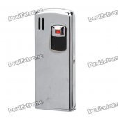 Cool Electronic Sensor Butane Gas Lighter - Silver (8 x LR41)