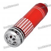 Mini Car Cigarette Powered Air Purifier Ionizer - Red
