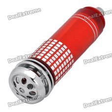Mini Car Cigarette Powered Air Purifier Ionizer - Red