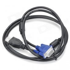 VGA to HDMI Cable (for Supported Equipments) VGA to HDMI Cable (for Supported Equipments)