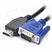 VGA to HDMI Cable (for Supported Equipments) VGA to HDMI Cable (for Supported Equipments)