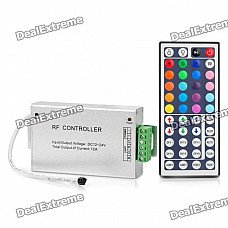44-Key Remote Controller + Control Box for LED Colorful Light Strip (DC12~24V) 44-Key Remote Controller + Control Box for LED Colorful Light Strip (DC12~24V)