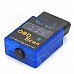 Mini ELM327 OBD2 OBDII Bluetooth Auto Car Diagnostic Scan Tool (12V) Mini ELM327 OBD2 OBDII Bluetooth Auto Car Diagnostic Scan Tool (12V)