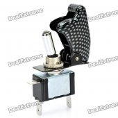 DIY Rocker Button Switch w/ Blue Indicator for Car/Vehicle/Motorcycle (DC 12V)