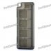 10-in-1 Protective Game Card Cartridge Cases for PS Vita - Translucent Black