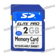 SD Memory card - Blue (2GB)