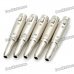 XLR Female to 6.35mm Female Audio Converters Adapters (5-Pack)