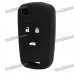 Protective Silicone Case for Chevrolet Cruze 3-Button Remote Key - Black