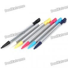 Replacement Retractable Aluminum + Plastic Stylus for Nintendo DSILL / DSiXL (6-Piece Pack) Replacement Retractable Aluminum + Plastic Stylus for Nintendo DSILL / DSiXL (6-Piece Pack)