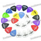 0.58/0.71/0.81mm Nylon Guitar Pick Set (24-Piece)