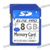 SD Memory Card - Blue (8GB)