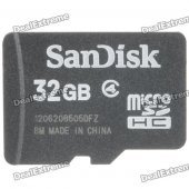 Genuine SanDisk MicroSD Memory Card - 32GB (Class 4)