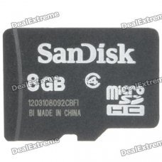 Genuine SanDisk SDHC Memory Card - 8GB (Class 4) Genuine SanDisk SDHC Memory Card - 8GB (Class 4)
