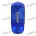 Multi-Function USB 2.0 Card Reader - Blue Multi-Function USB 2.0 Card Reader - Blue