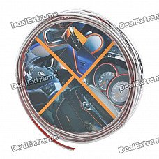 3D 5M DIY Car Decoration Moulding Trim Decorative Strip - Silver 3D 5M DIY Car Decoration Moulding Trim Decorative Strip - Silver