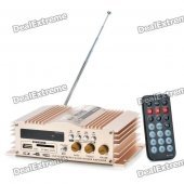 120W USB SD FM Hi-Fi Car Stereo Audio Amplifier for MP3/PC/DVD/CD