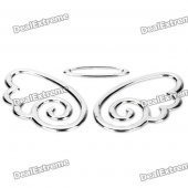 Cool 3D Angel Style Car Decoration Sticker - Silver (3-Piece)