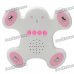 Human Body Interaction Music Playing Game Toy - White + Pink (2 x AA)