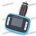 1.5" LCD Car MP3 Player FM Transmitter with SD/USB/TF - Black + Blue 1.5" LCD Car MP3 Player FM Transmitter with SD/USB/TF - Black + Blue