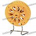 Tire Style USB Powered 3-Blade Fan - Yellow Tire Style USB Powered 3-Blade Fan - Yellow