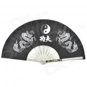 Kung Fu Performance Stainless Steel Folding Fan
