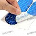 Car Vehicle Safety Reflective Stickers - Blue (Size-L / Pair)