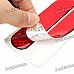 Car Vehicle Safety Reflective Stickers - Red (Size-S / Pair) Car Vehicle Safety Reflective Stickers - Red (Size-S / Pair)