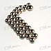 Neodymium NIB Magnet Spheres (3mm / 100-Pack)