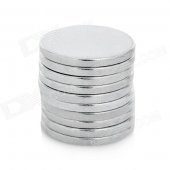 Super Strong Rare-Earth RE Magnets (20mm x 2mm / 100-Pack)