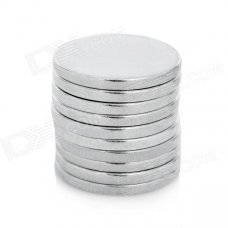 Super Strong Rare-Earth RE Magnets (20mm x 2mm / 100-Pack)