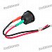DIY Rocker Switch with Cable for Car vehicle - Red + Black