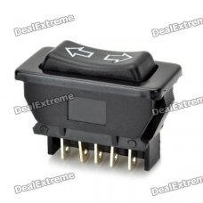 DIY Car Window Rocker Switch - Black