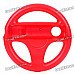 Plastic Racing Wheel Controller for Wii - Red