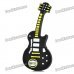 Novelty Silicone Guitar Style USB 2.0 Flash Drive - Black (16GB) Novelty Silicone Guitar Style USB 2.0 Flash Drive - Black (16GB)