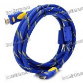 HDMI V1.4 HDMI Male to Male Connection Cable - Blue (300cm)
