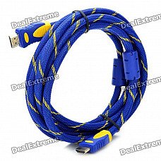 HDMI V1.4 HDMI Male to Male Connection Cable - Blue (300cm) HDMI V1.4 HDMI Male to Male Connection Cable - Blue (300cm)