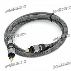Digital Audio Optical Fiber Toslink Cable - Black (100cm) Digital Audio Optical Fiber Toslink Cable - Black (100cm)