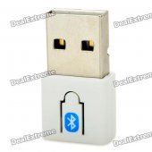 BD-401 Mini Bluetooth V4.0 USB Dongle - White