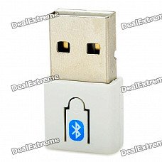 BD-401 Mini Bluetooth V4.0 USB Dongle - White BD-401 Mini Bluetooth V4.0 USB Dongle - White