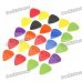 Alice AP-24G 0.58mm/0.71mm/0.81mm Guitar Picks (24-Piece)