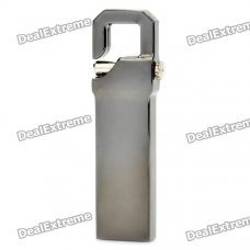 V210W Keychain Style Stainless Steel USB 2.0 Flash Drive - Silver Grey (16GB)